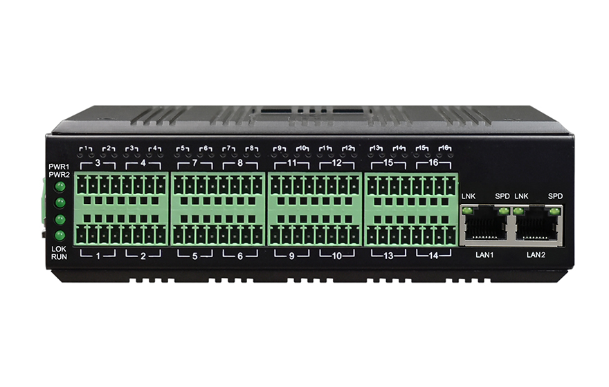 飛暢科技-工業(yè)軌式32路DI/DO/AI/AO 轉(zhuǎn)網(wǎng)絡/4G/Lora     遠程測控終端