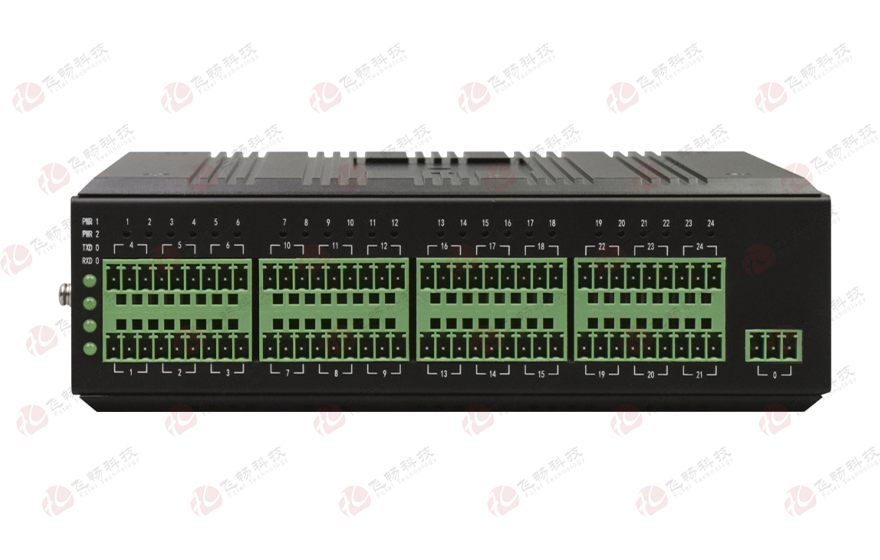 飛暢科技-工業(yè)軌式 24路RS485集線器